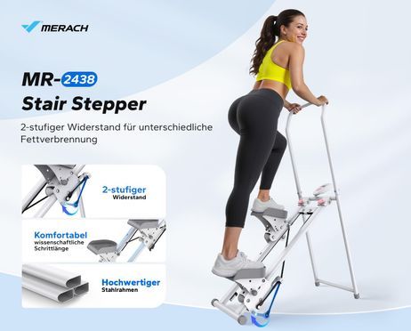 MERACH Stair Stepper – Effektives Cardio Training für maximale Fettverbrennung zuhause!