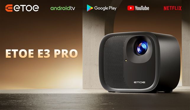 E3 Pro Projektor – Ihr intelligentes Heimkino