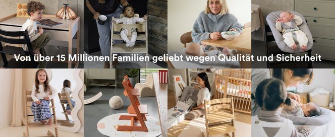 Der Stuhl, der mit dem Kind mitwächst