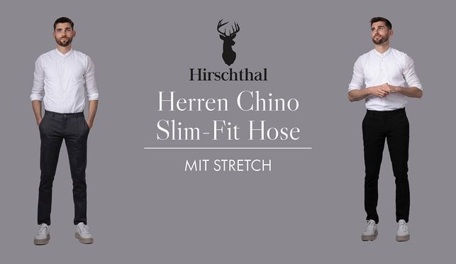 HERREN CHINO SLIM FIT HOSE