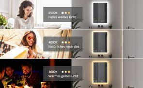 3Lichtfarben einstellbar