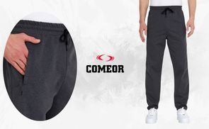 COMEOR Jogginghose mit Zipper Taschen