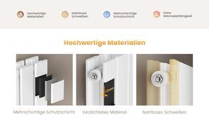 Hochwertige Materialien