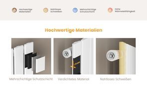 Hochwertige Materialien