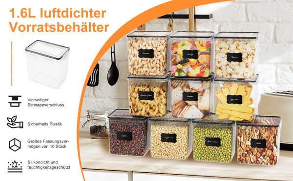 Mulisoft Küchenaufbewahrungsbehälter - Ein herausragender Küchenhelfer