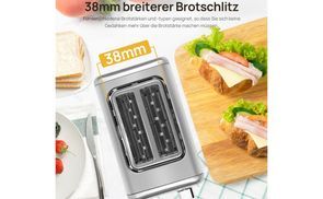 38mm Breitschlitz - Genießen Sie vielfältiges Frühstück