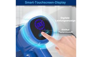 Smart Touchscreen - Batteriestatus und Saugmodus ändern