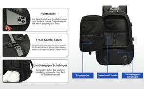 Large capacity and more storage space