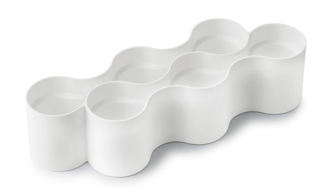 Tuben Organizer, weiß 