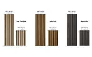 XL Akustikpaneel und Standard Akustikpaneel