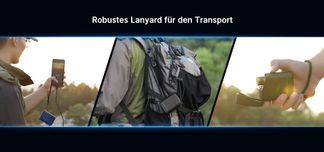 Robustes Lanyard für den Transport