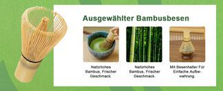 Ausgewählter Bambus Besen für Matcha