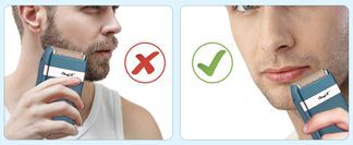 Nass und Trockenrasierer