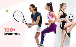100+ Sport Modi Fitnessuhr