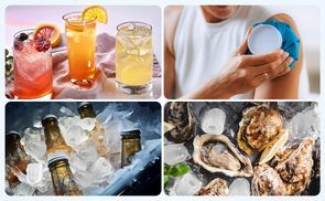 Genieße das Leben mit einem Eiswürfel!