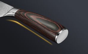 Rutschfester Holzgriff