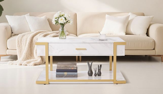 BarberPub Beistelltisch mit Schublade