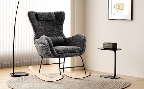 Modernes Design, bequemer Schaukelstuhl