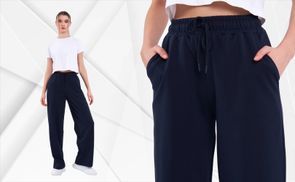 COMEOR Damen Jogginghose in Navy – Stilvoll & komfortabel