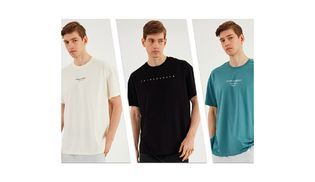 Basic T Shirts für Herren