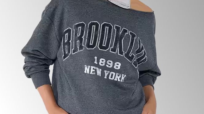 Trendiger Hoodie im Brooklyn Design
