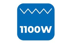 1100 W Grill-Leistung