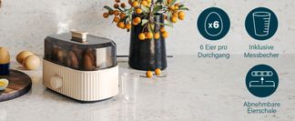 Trockenkochschutz und Dampfauslass