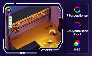 Stimmungsvolle LED Beleuchtung