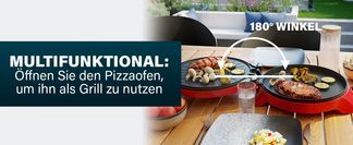 2 in 1 Pizzaofen & Tischgrill