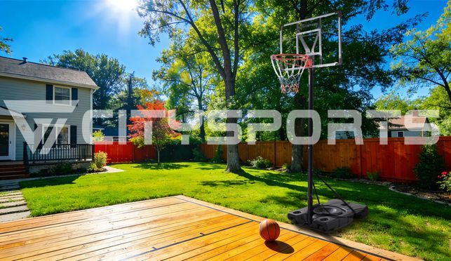 Verstellbarer, tragbarer Outdoor Basketballkorb der QJ Serie