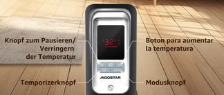  Intuitive Bedienung für Effiziente Raumheizung