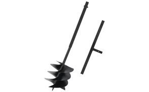 Erdbohrer mit Griff für Komfort