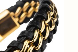 GENUINE LEATHER: