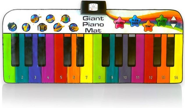 Musikmatte, Kinder Tanzmatte, Musikteppich