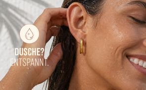 THIORA Damen Creolen 'Seychelles Secret' – Weiß Emailliert, Edelstahl, Wasserfest, 13 Mm
