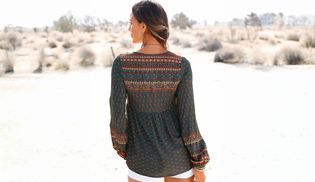 Bequemer Peplum Schnitt für eine feminine Silhouette