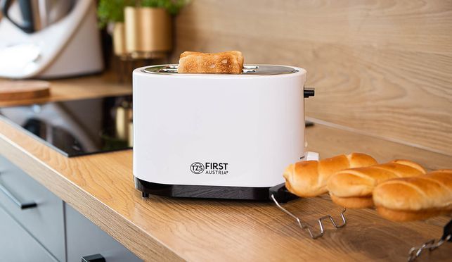TZS First Austria Doppel Kurzschlitz Toaster – Perfekt für jedes Frühstück