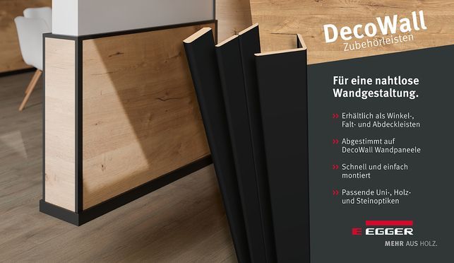 Mit unseren Wandleisten gelingt der perfekte Abschluss.