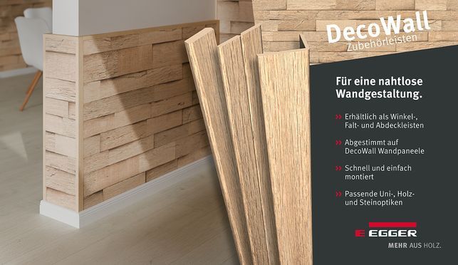 Mit unseren Wandleisten gelingt der perfekte Abschluss.