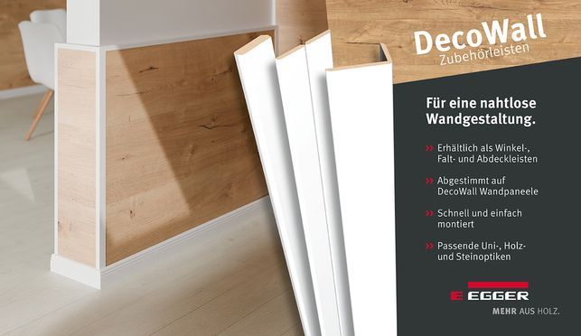 Mit unseren Wandleisten gelingt der perfekte Abschluss.