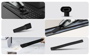 Umfangreiches Bürstenzubehör