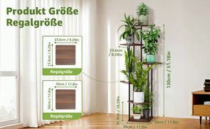 6-Tier Plant Shelf – Space-Saving & Stylish!
