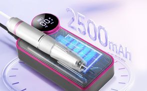 310-teiliges Nagelfräser Set – Schleifkappen In 80/120/180/240 Grit, Mit 2 Bits, Für Maniküre Zu Hause & Salon