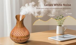 LED Nachtlicht mit 7 Farben & flüsterleise