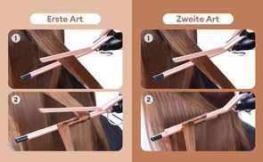 2 Möglichkeiten, Ihr Haar zu locken