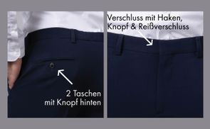Stilvolle Anzughose