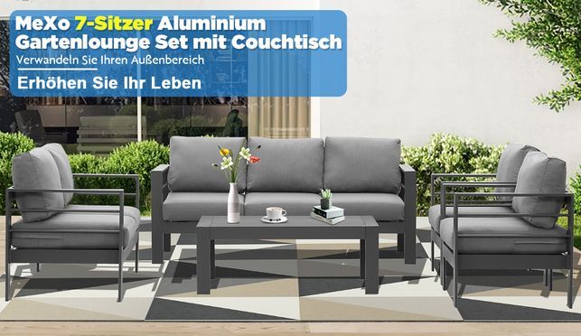 STILVOLL, LEICHT UND STABIL – UNSERE ALUMINIUM GARTENMÖBEL MACHEN IHRE OUTDOOR MOMENTE UNVERGESSLICH