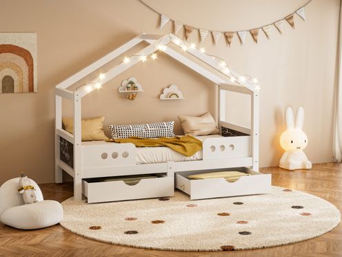 Kinderhausbett: Design, Stauraum & Spielspaß