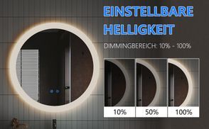 Smarter Badezimmerspiegel & Wasserdicht