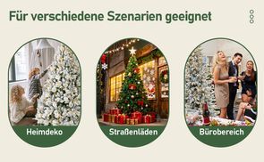Jeder Ort – Festliche Weihnachtsdekoration flexibel!